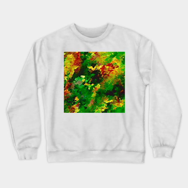 Emerald Forms Abstract Crewneck Sweatshirt by DANAROPER